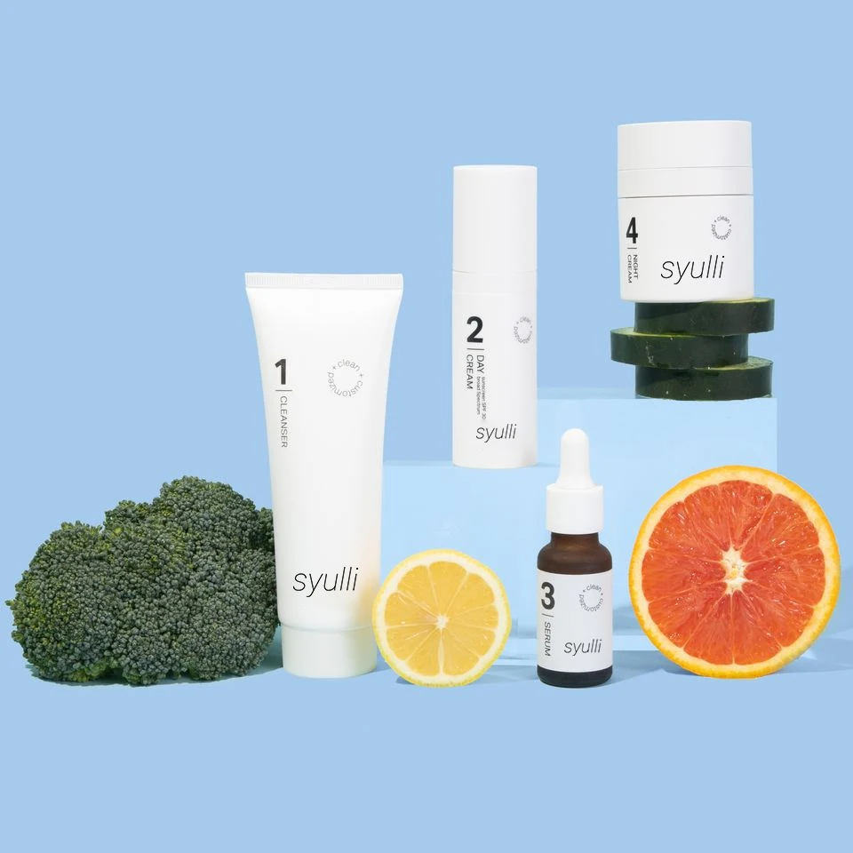 Средство для ухода за кожей 4 шага