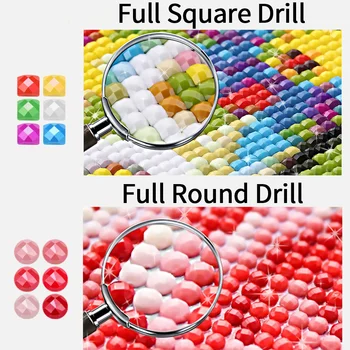 E-116 Custom Canvas Paintings 5D Full Drill Still Life and Radiant Rosebud  Diamond Painting