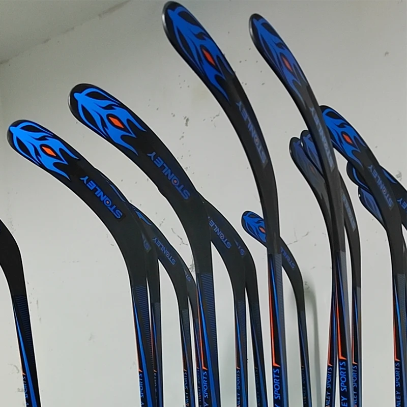 Professional OEM service Full Carbon fiber and glass fiber 3k/12k/18k Adult training Ice Hockey Stick