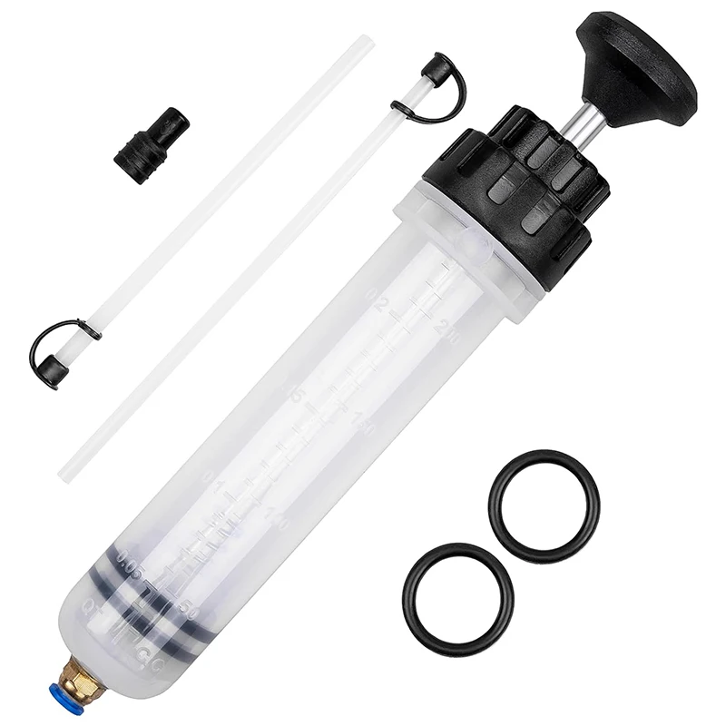 200mL 500mL 1500mL Manual Fluid Extractor and Filler Syringe Style Pump for Steering Transmission Gear Oil Brake Fluid Changes