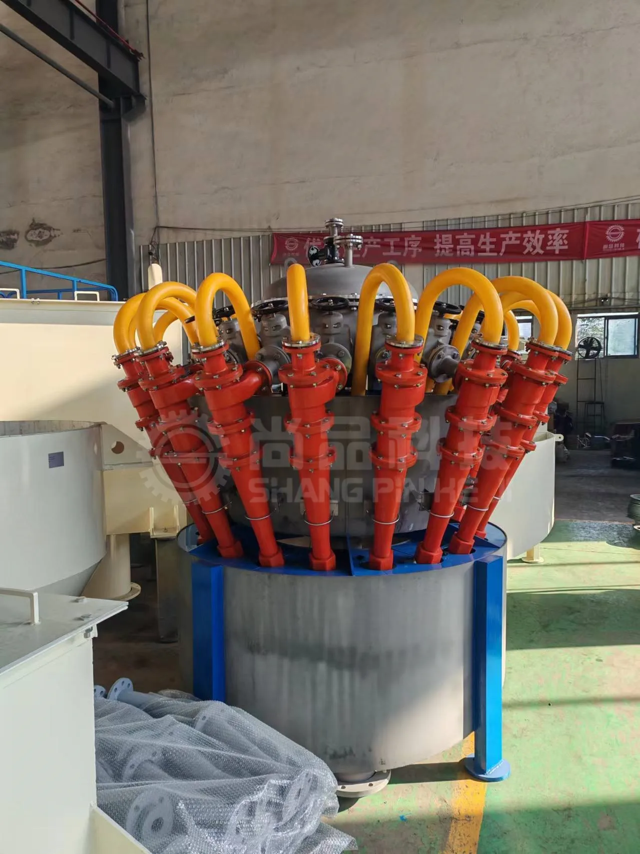 New Stainless Steel Hydrocyclone Separators with Wear-Resistant Polyurethane Cyclone Flotation Separator for Mineral Ore Use