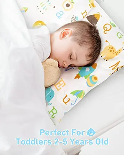 Saint Glory Sleeping Pillow High quality Customized Travel Toddler Small Kids Baby Pillows with pillowcase cotton