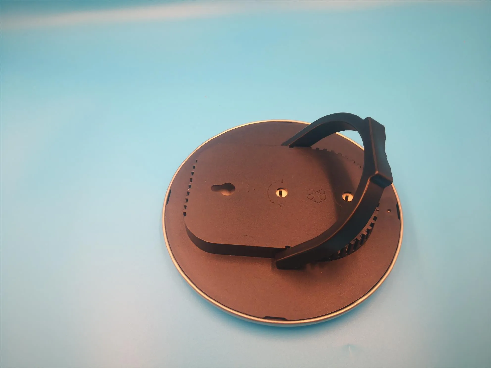 Dial cold room hygrometer thermometer of household indoor mount on wall or stand on desk analog mechanical battery-free 5 inch