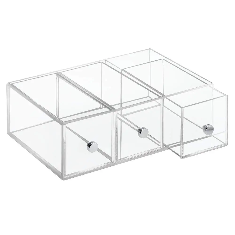Acrylic Plastic Kitchen Pantry, Cabinet, Countertop Organizer Storage Station  for Coffee, Tea, Sugar Packets