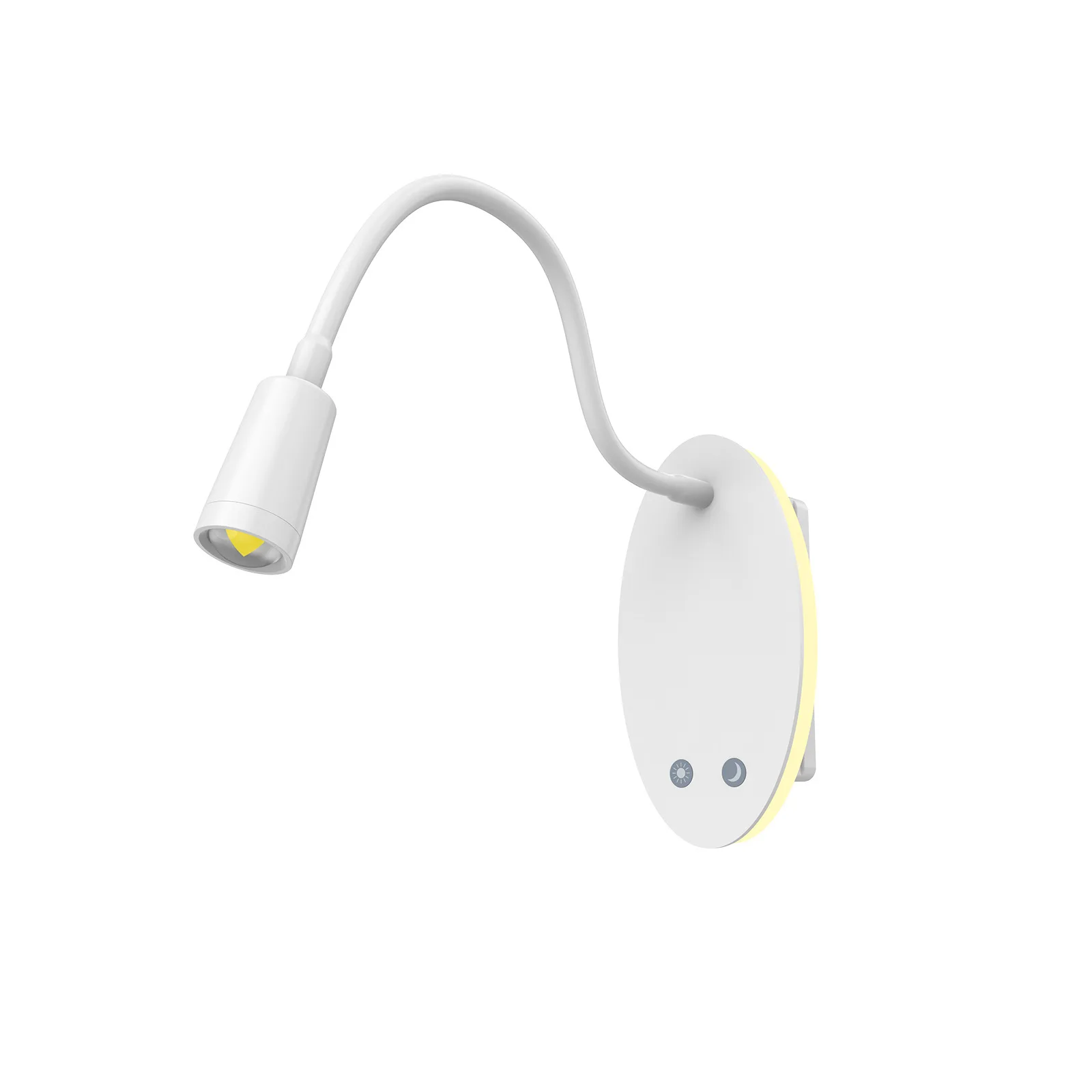 360 rotation iron flexible reading wall lights  bedroom reading decoration  hanging adjustable touch dimmable LED  wall lights