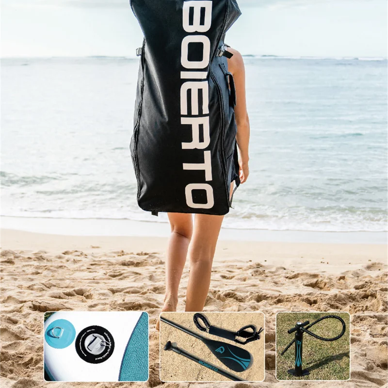 New 10 OEM Drop Shipping Stand Up Paddle Board Surf Inflatable Fin Sup Fish Surfboard Fishing Foldable Adult