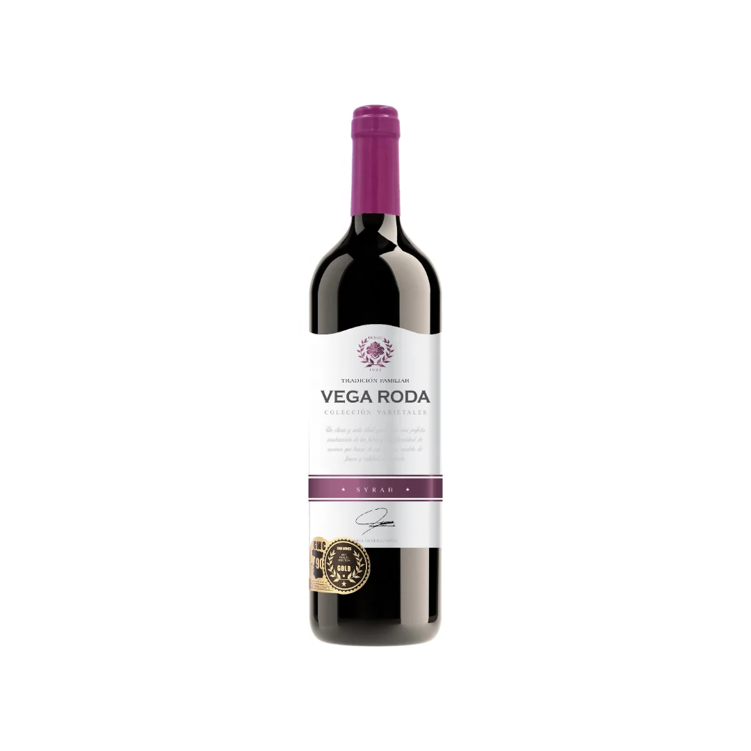 Высококачественное испанское Syrah Vega Roda 750 мл красного вина для Horeca