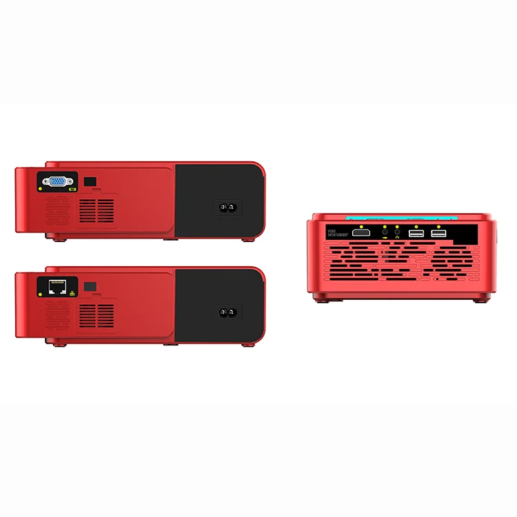 Hot Sale Wifi Wireless Smart Android 3000 Lumens 130 Ansi 1280*720p Led T6 Home Theater Movie Led Beamer Projectors