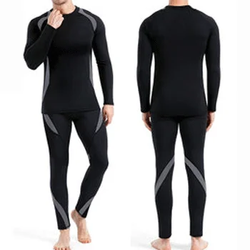 OEM Manufacturer Mens Thermo Underwear Heated Long Johns Set Custom Mens Thermal Underwear