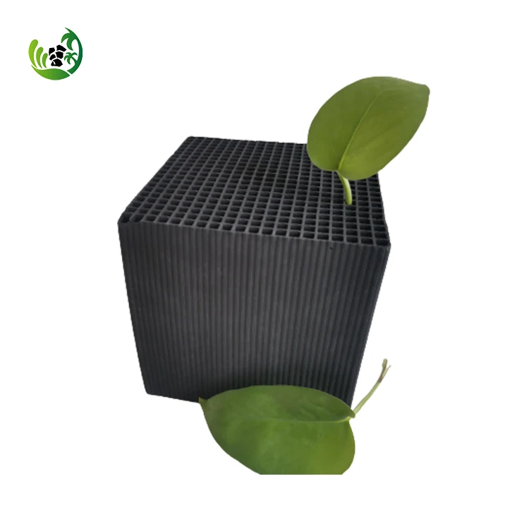Industrial Waste Gas Treatment Air Purification Deodorization Honeycomb Activated Carbon