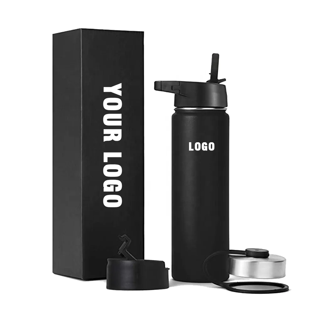 Термос из нержавеющей стали с двойными стенками 14 / 18 22 32 40 64 унции