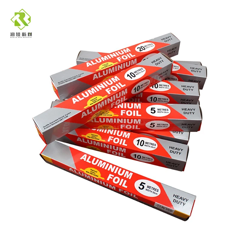 Hot sale Household Customized Kitchen Aluminum Foil Roll silver foil paper foil