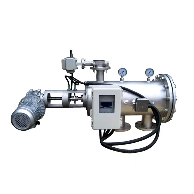 carbon steel 1000GPM automatic screen self cleaning suction strainer filter for water filtration system