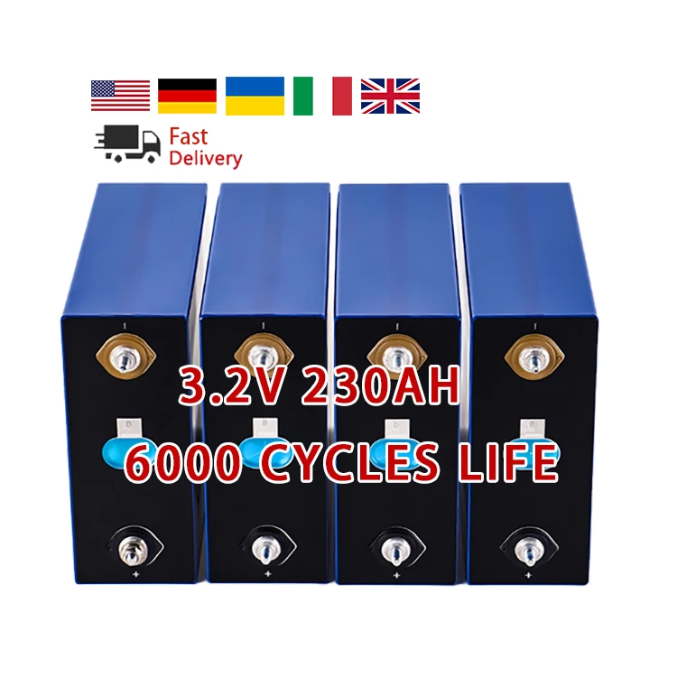 Factory Direct 3.2V 60Ah Large Capacity Lifepo4 Rechargeable Battery Pack Prismatic Cells LFP