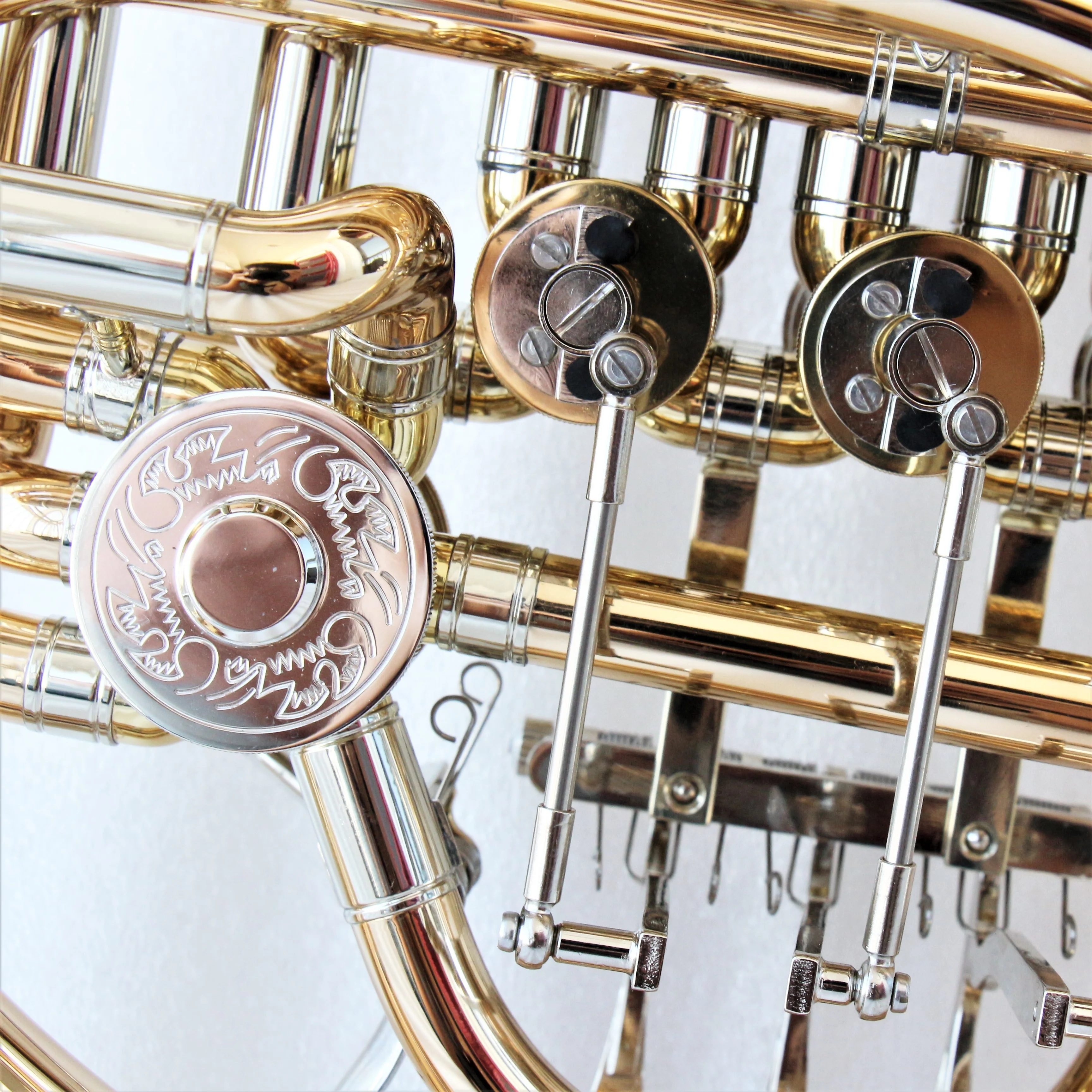 First class  103 style double french horn full gold brass french horn professional level best cost performance french horn