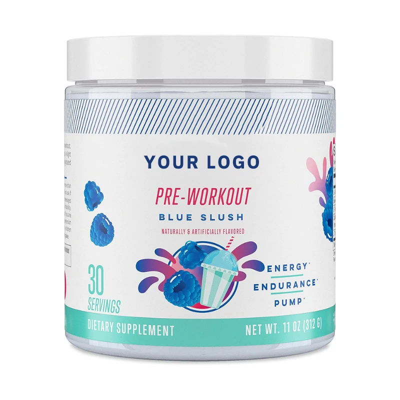 Customized Strawberry Watermelon Peach Flavors Pre Workout Powder Amino Energy Boost Endurance Supplement in Good Price