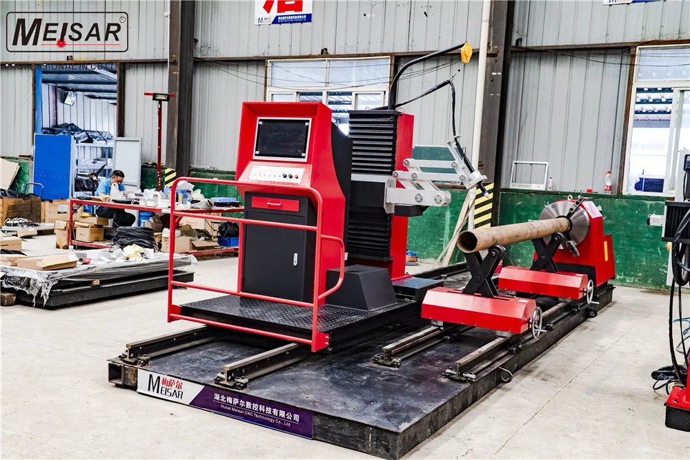 Tube Pipe Cutting Machine  Metal CNC Cutter for  Bevel Pipe Cutting High Precision Tube Cutting Machine