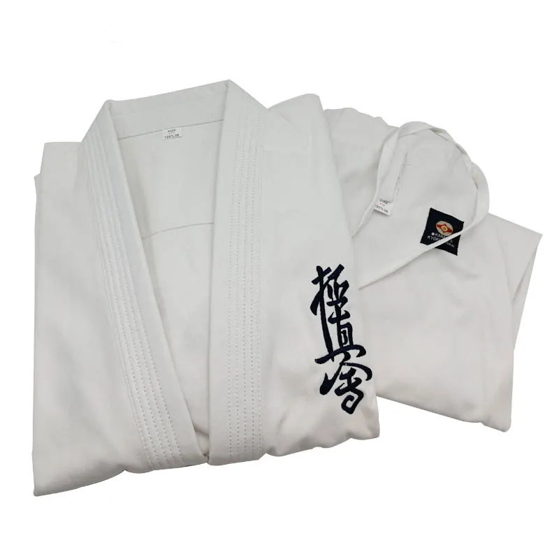 White Kyokushinkai Karate Kimono manufacturer uniform