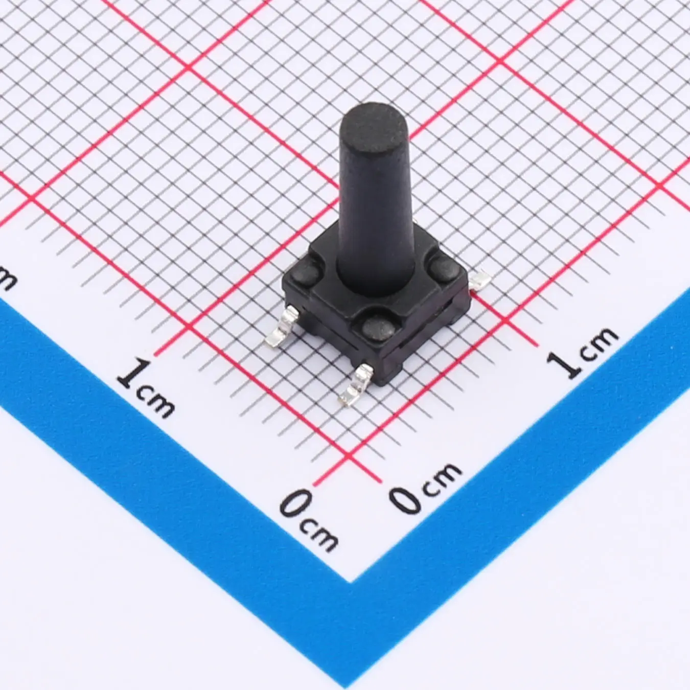 Kinghelm china supplier Tact switch 6*6*14mm waterproof IP67 Push Button Switch DC12V 50mA Vertical SMD SMT patch touch Switch