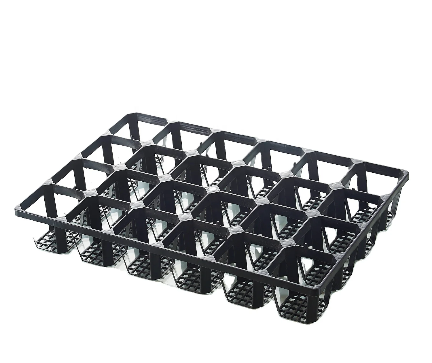 6/12/20/24/40 Cells Plant Pot Stand, Plastic Seed Tray in Multi Size