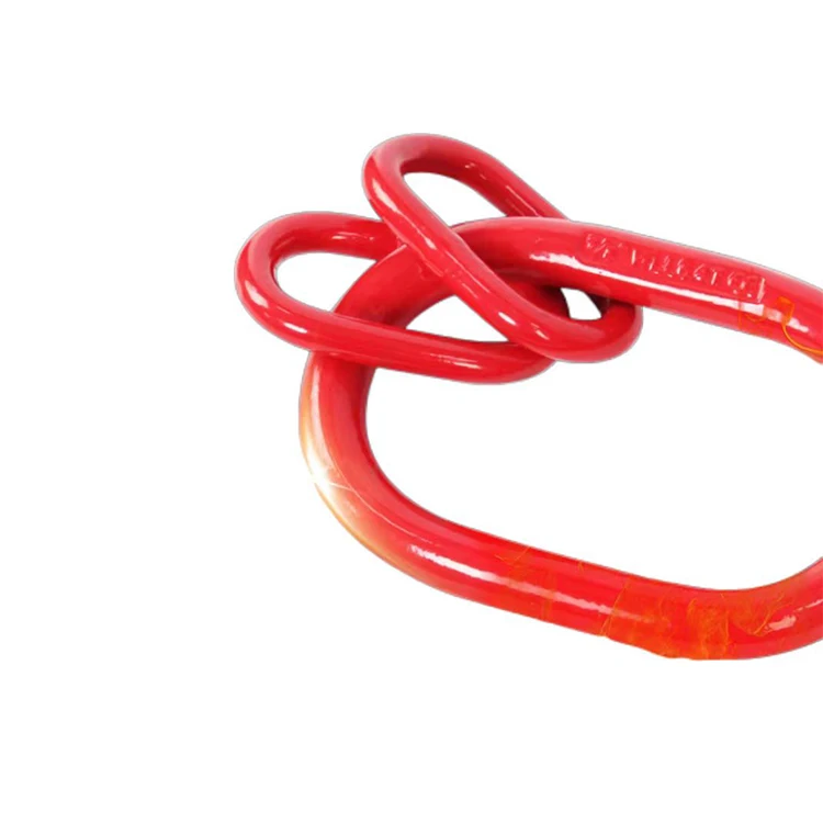 Durable Alloy Steel Master Link Assembly Drop Forged Rigging Hardware with Zinc Finish Robust Lifting Ring Master Link