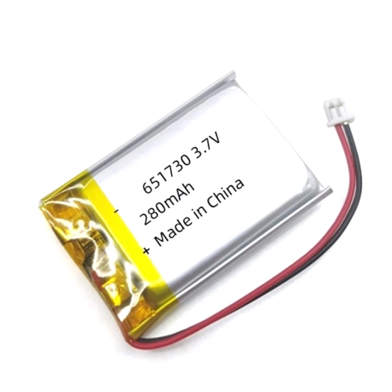 Lithium polymer  3.7v 3.7volt 280mAh 651730 300mah 602030 400mah 602035 450mah 602530 500mah 602045 lipo battery cell for toys