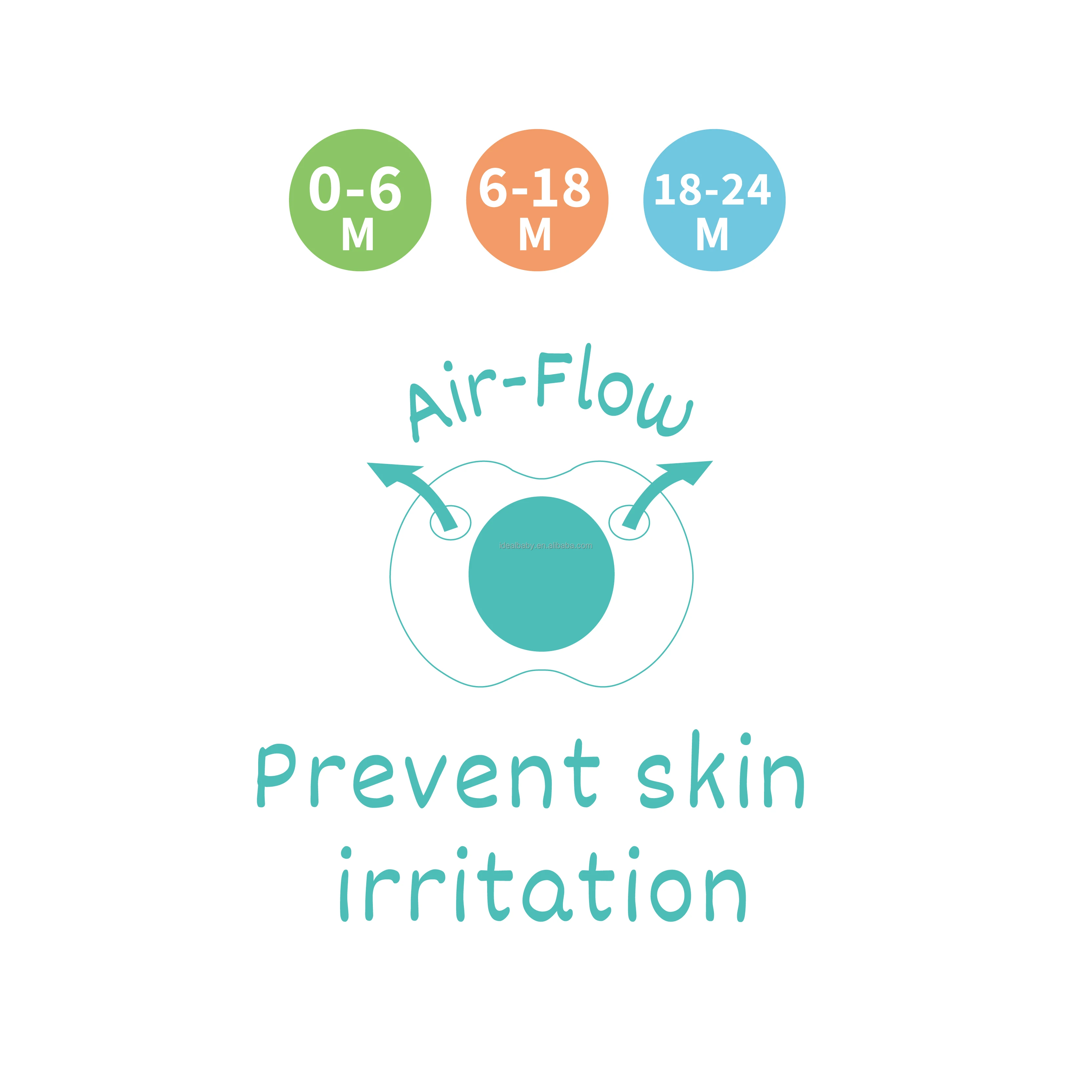 BPA Free Baby Pacifier Silicone Baby Soother