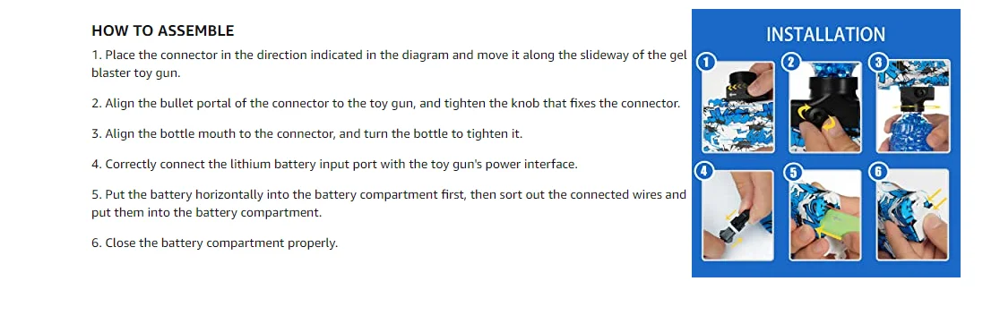 plastic shell ejection toy soft bullet gun airsof sniper battery powered water gun electric rifle rx akm 47 gel blaster gun