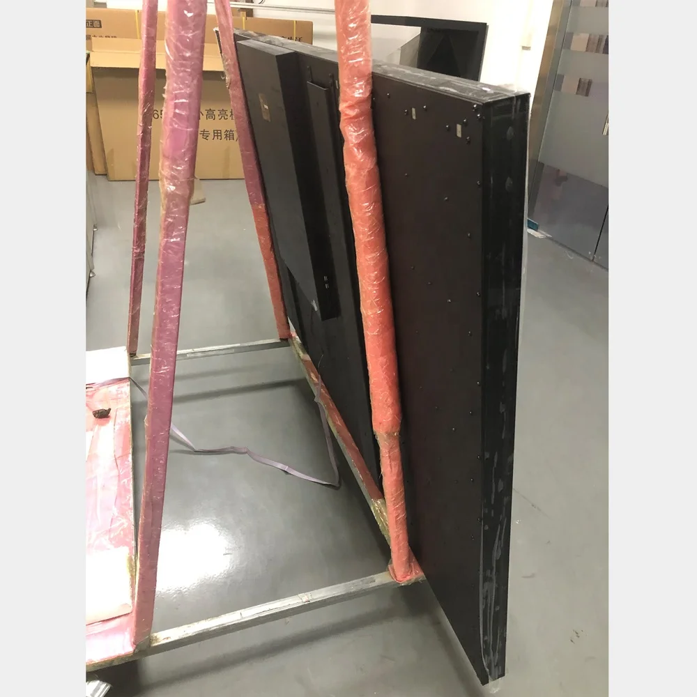 Фабричный противоударный 85-дюймовый ЖК-экран для рекламы для торгового центра, с защитой от царапин, настенный ЖК-видеостена с бронированным стеклом