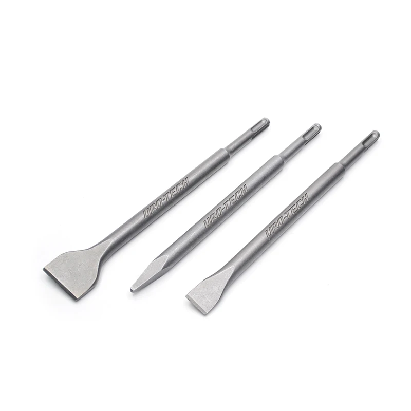 
SDS plus chisel bit kit point chisel & flat chisel & scaling chisel for SDS plus rotary hammer 
