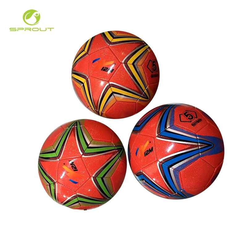 china wholesale gift buy customized pu football soccer ball