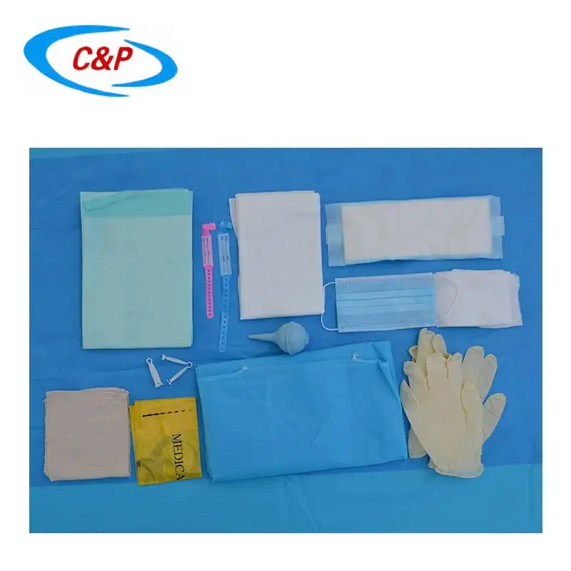 SMS Non woven Medical Delivery Child Birth Kit Manufacturer Wholesale From Anhui, China