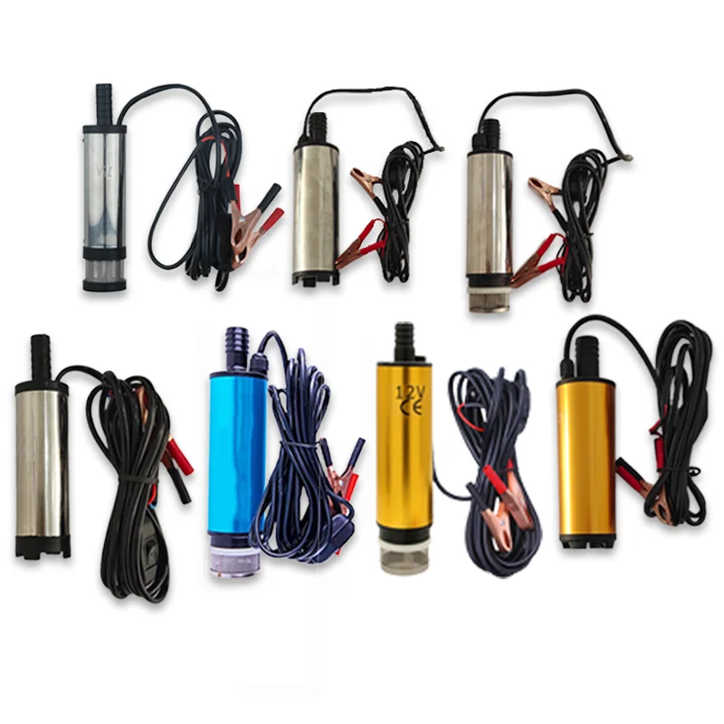 12V/24V Electric Transfer Oil Diesel Fuel Electric Submersible Pump 51mm