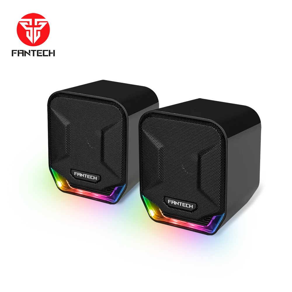 Fantech 2020 Gaming USB 2.0 RGB Portable Super Bass 45MM Driver Multimedia Gaming Speaker