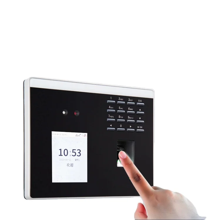 Biometric Fingerprint Time Attendance Standalone Time Clock Machine Fingerprint Employee Recorder