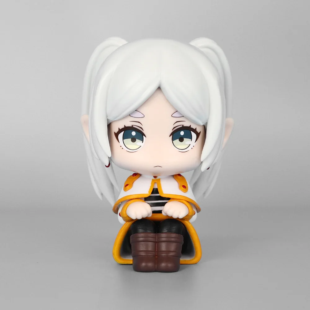 Anime Frieren At The Funeral Q Version Cute Frieren Car Ornaments Action Figure