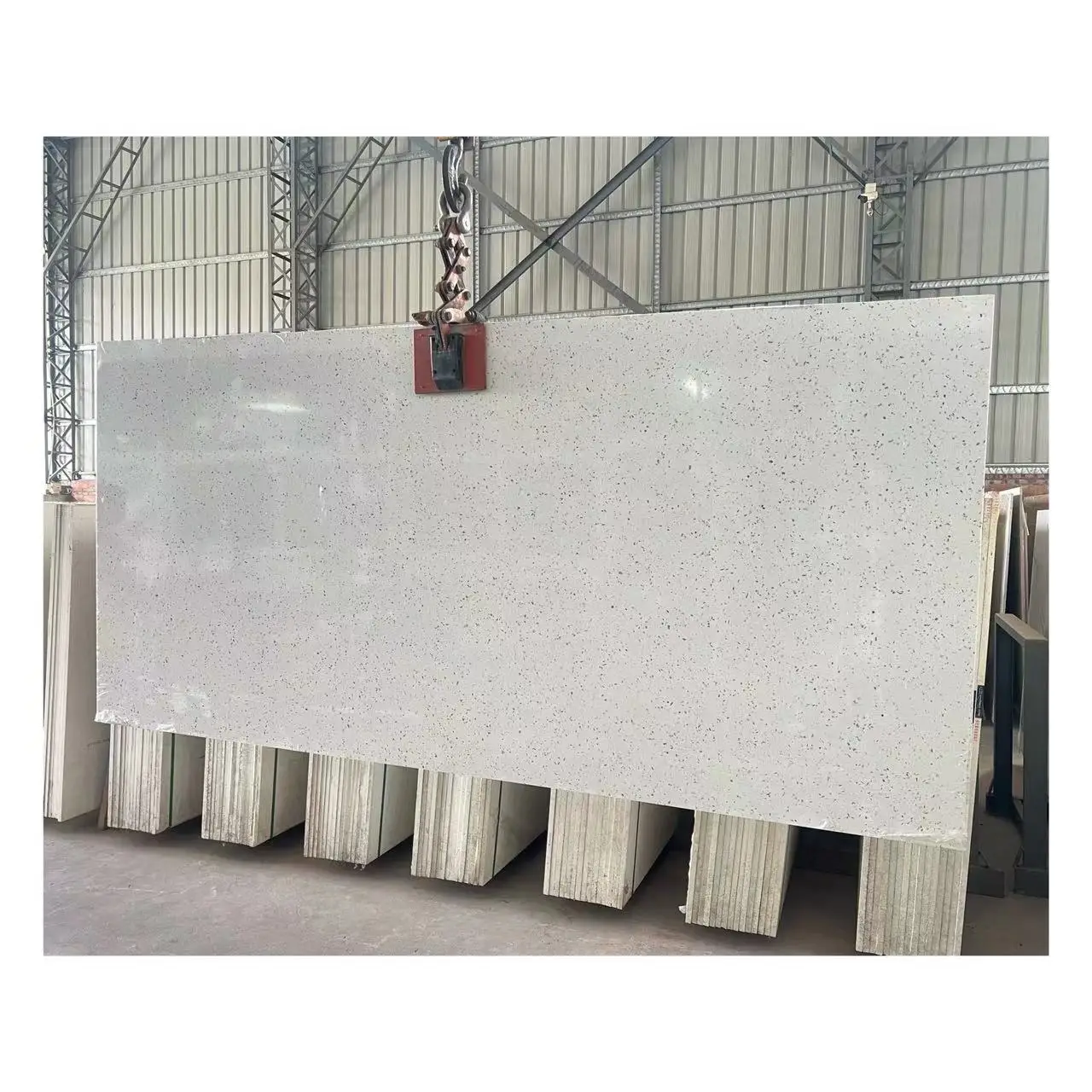 Shell quartz stone  white  quartz big slab quartz  for Vanity top  good quality good price