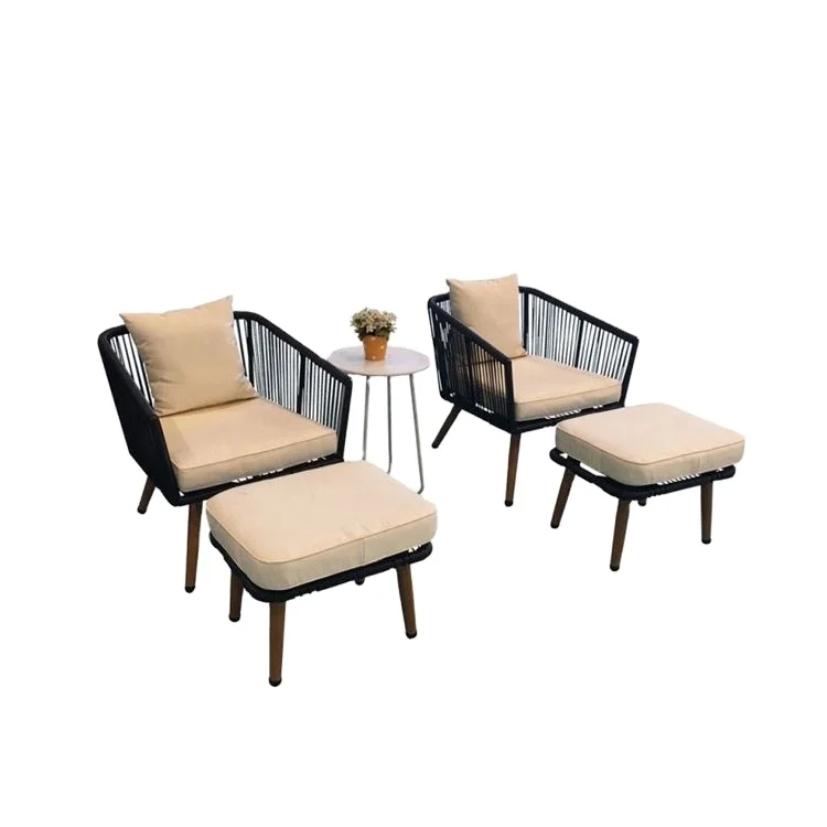 Плетеная мебель Yinzhou для улицы, для кафе, кофейни, садовая мебель, оптовая продажа, мебель для кафе, Китай