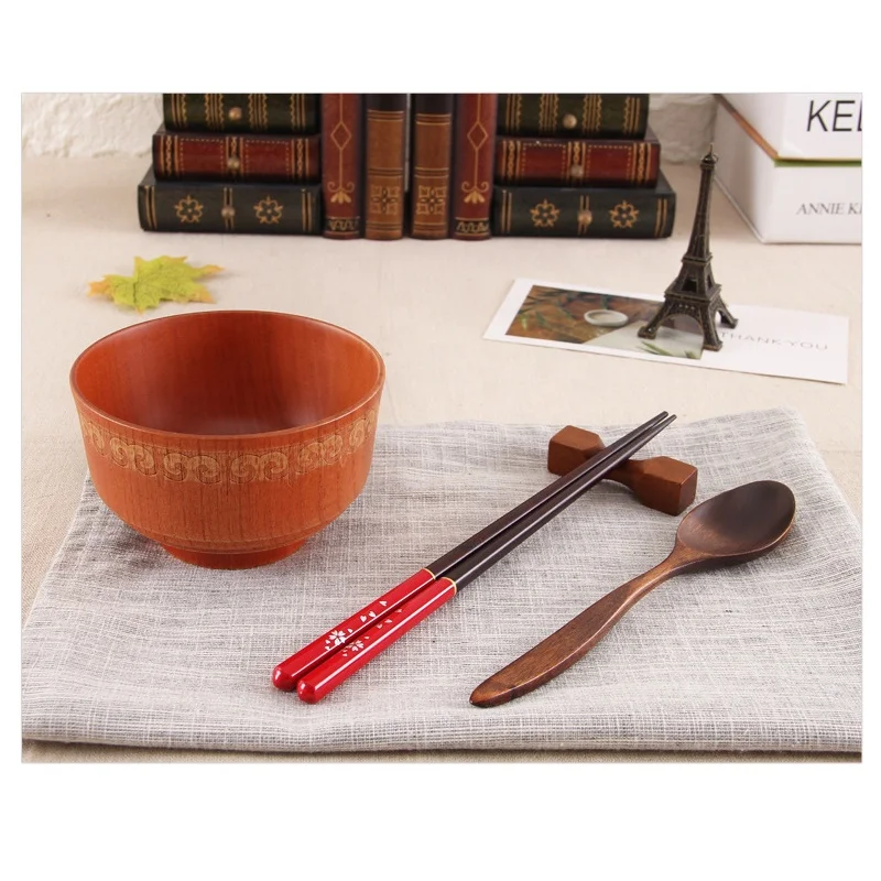 Japanese carved wood bowls tableware bowls wooden large wood utensils and salad bowls