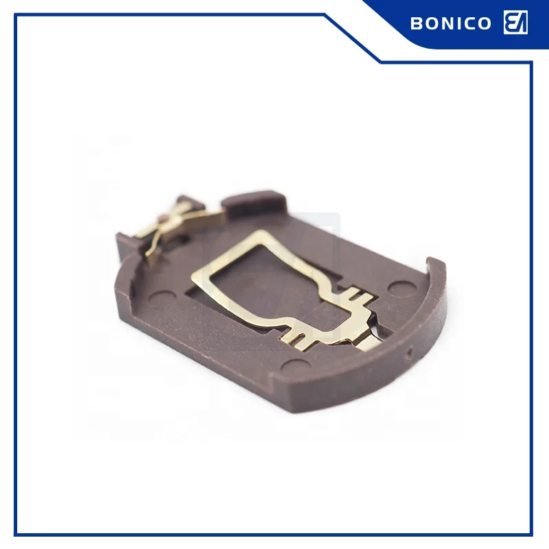 2016 PPA Material SMT Battery Retainer Surface Mounting Type Coin Cell Holder