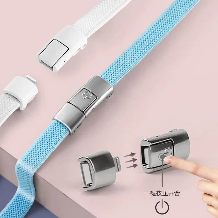 No Tie Shoe laces Press Lock Shoelaces without ties Elastic Sneaker Kids Adult Widened Flat Shoelace for Shoes