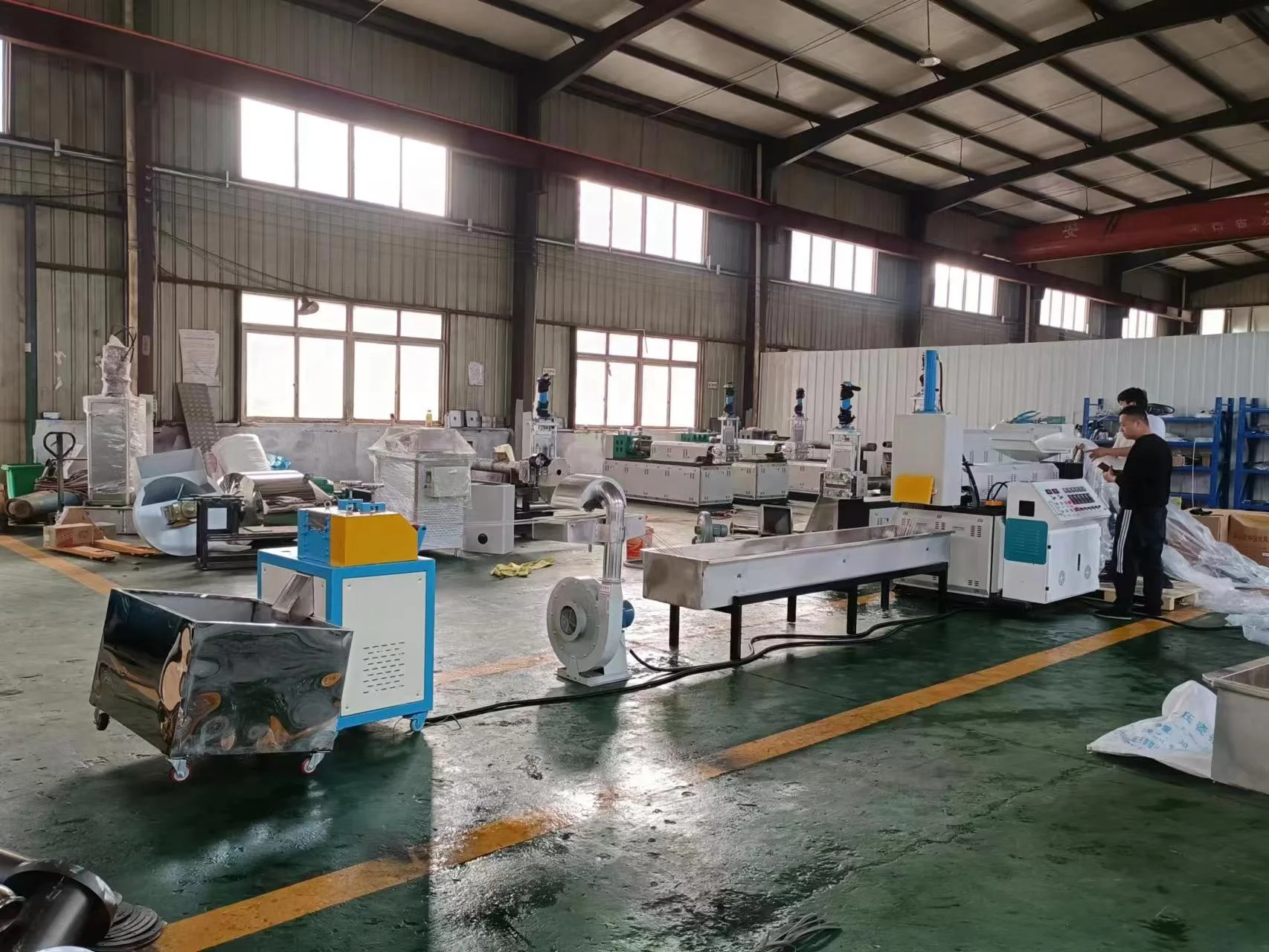 PP PE LDPE Plastic  Film  Recycling  Machine