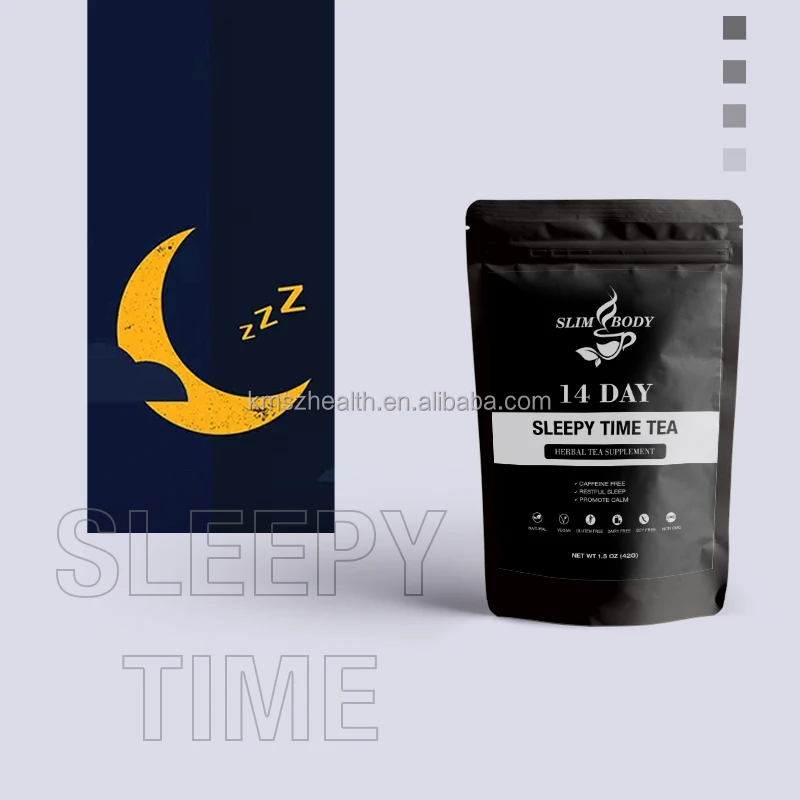 Customized Packaging Natural Night Time Sleep Well Organic Chamomile Relax Herbal Tea
