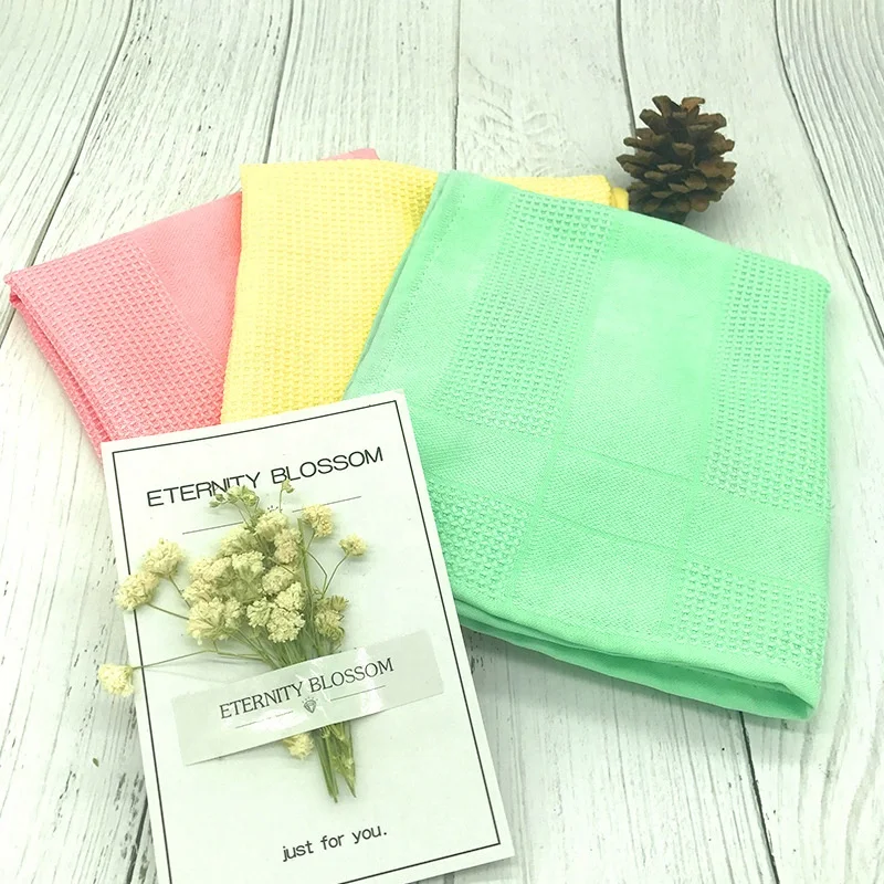 Microfiber Cleaning Cloth Waffle Kitchen Tea Towel
