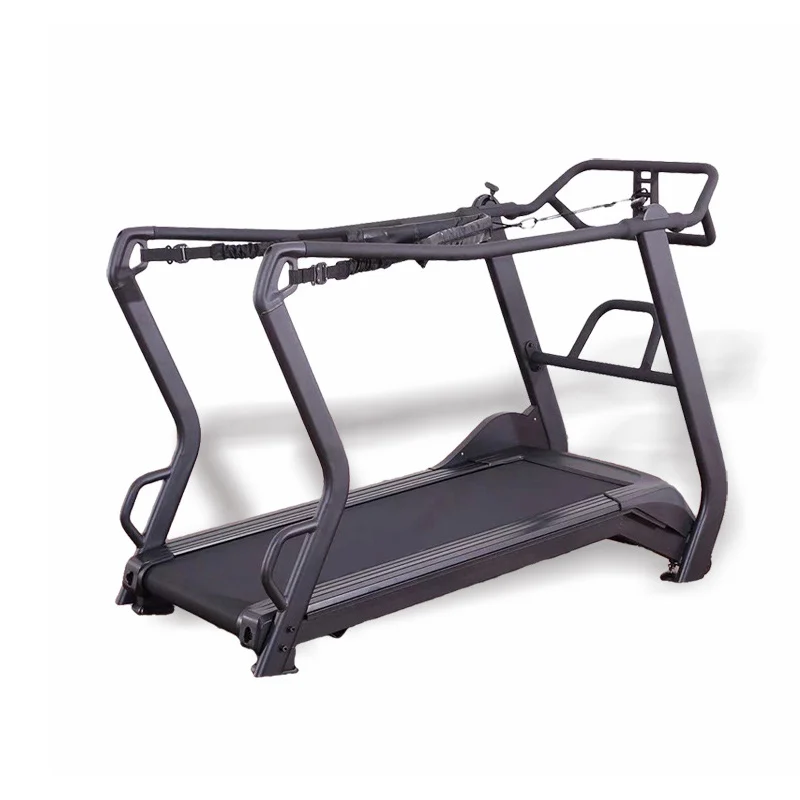 
Load treadmill Commercial manual incline curved fitness loaded treadmill 