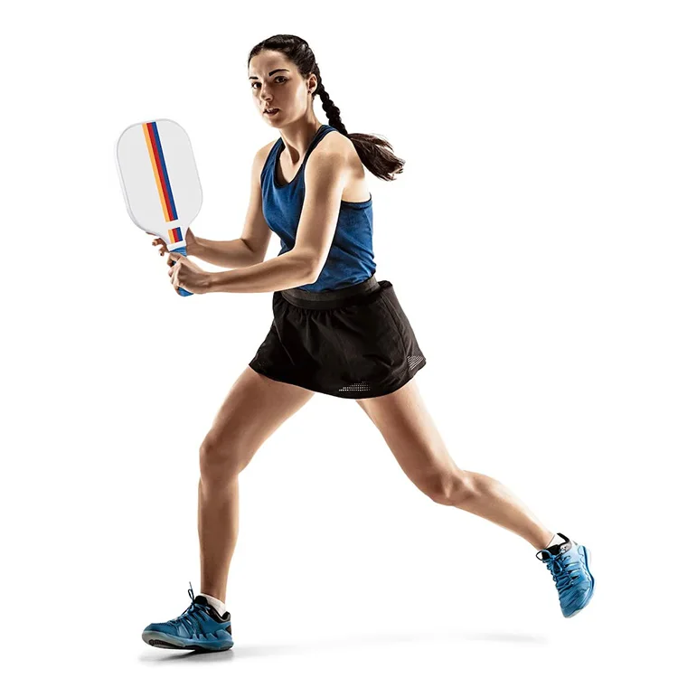 Wholesale Cushion Grip Pickleball Paddle Racket Set Pickle Ball Custom Logo Raw Carbon Fiber Pickleball Paddle For Gym