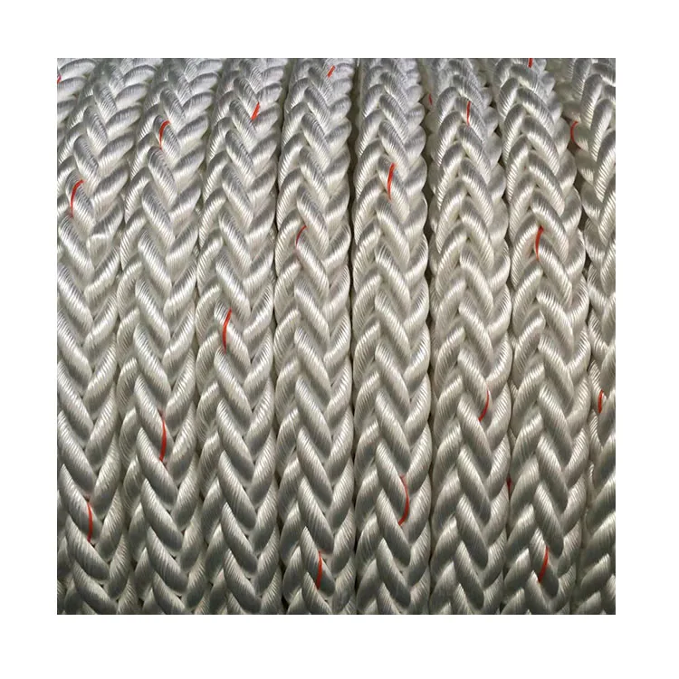 Factory Direct Sales Marine Mooring 12 Strands Polyester Rope For Port Terminals