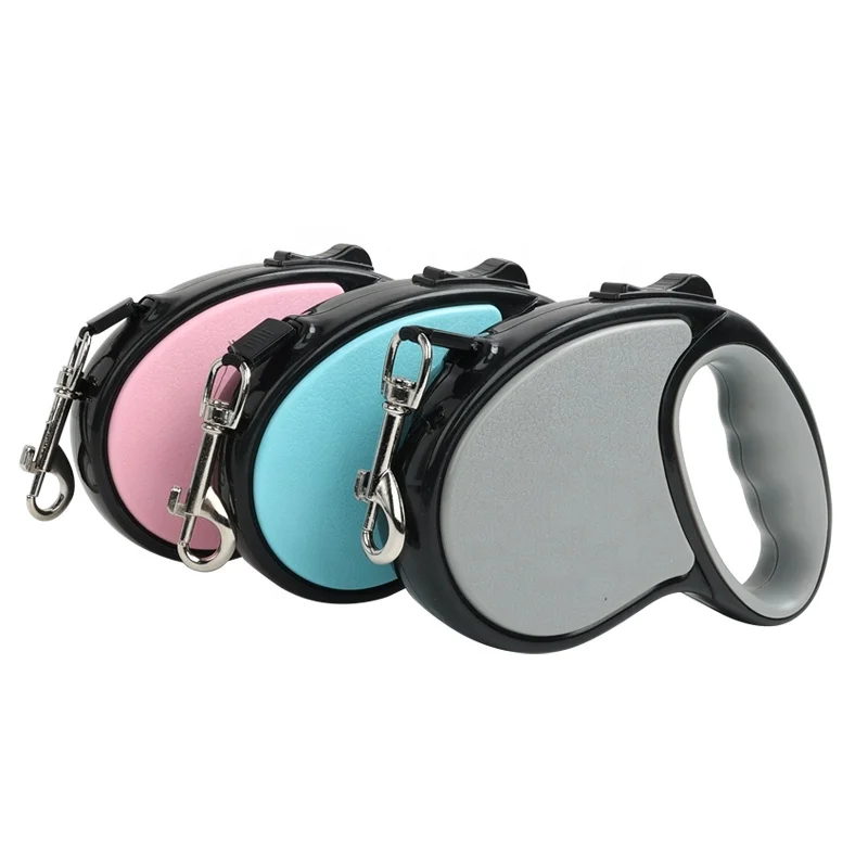 Factory Wholesale Custom Logo Waterpoof Pet Leashes Nylon Retractable Dog Leash