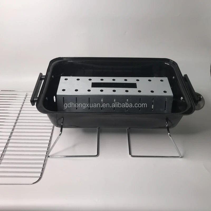 Small Enamel Adjustable Gas Grill BBQ Stove table gas grill buffet heating stove