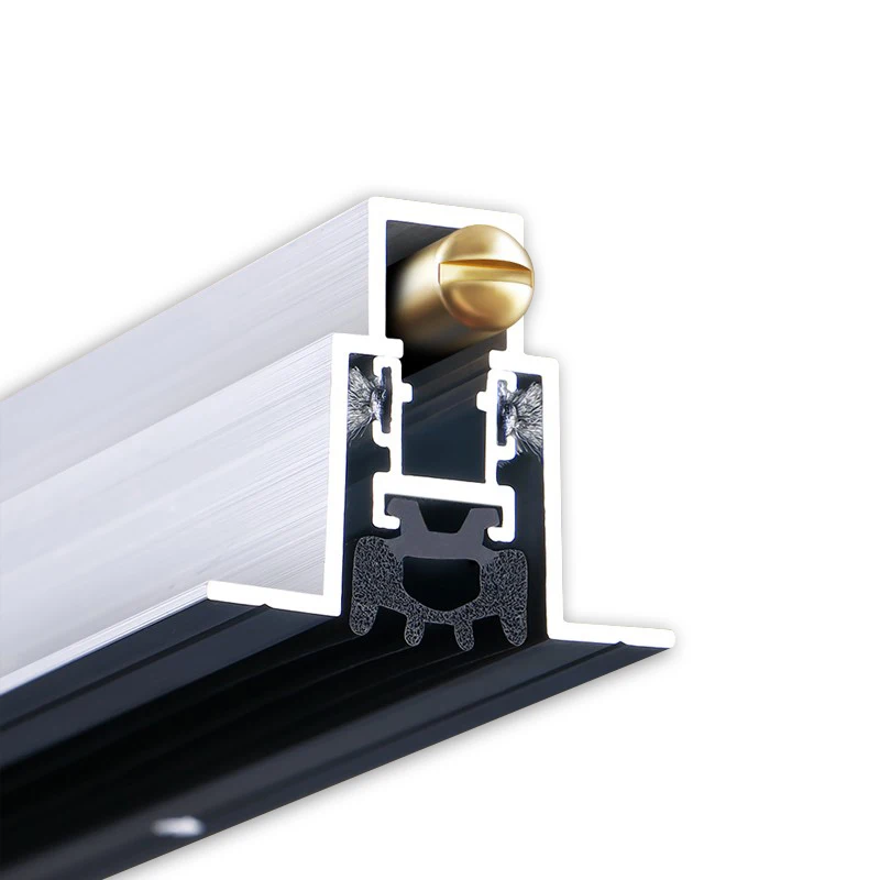 Factory price Weather Strip Hotel Door Drop Seal Automatic Drop Down Door Bottom Seal